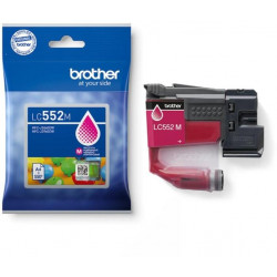 BROTHER Tintapatron LC552M - 550 oldal, Magenta