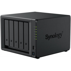 SYNOLOGY NAS 5 Fiókos AMD Ryzen V1500B 4x2,2GHz, 8GB DDR4 ECC, 4x2,5GbE, 2xUSB3.2 - DS1525+