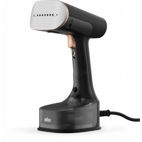 BRAUN GS7077BK Quick Style 7 kézi ruhagőzölő, 1600W, 250ml, Fekete/Réz BRAUN GS7077BK Quick Style 7 kézi ruhagőzölő, 1600W, 250ml, Fekete/Réz
