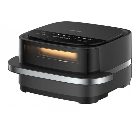 HEINNER HPAF-B4DC22BK 2in1 Forrólevegős sütő és pizzasütő, 4L, 2200W, Fekete HEINNER HPAF-B4DC22BK 2in1 Forrólevegős sütő és pizzasütő, 4L, 2200W, Fekete