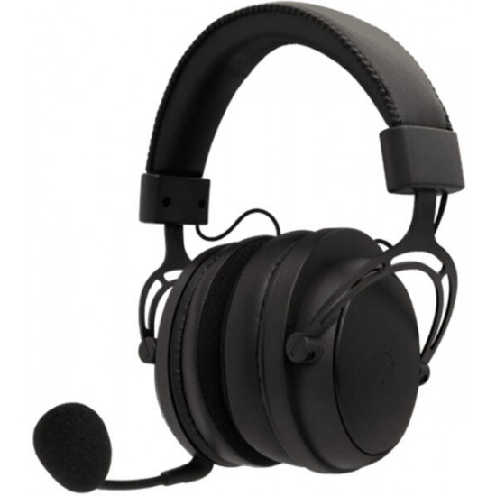 WHITE SHARK WSP WGH-2443B GORILLA PRO  vez.nélküli gamer fejhallgató + mikr. Fekete