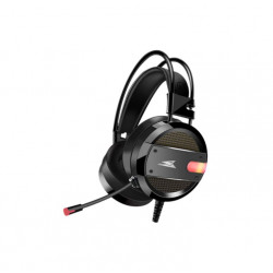 BARACUDA BGH-031B CONCH-B vezetékes gamer fejhallgató mikrofonnal, fekete