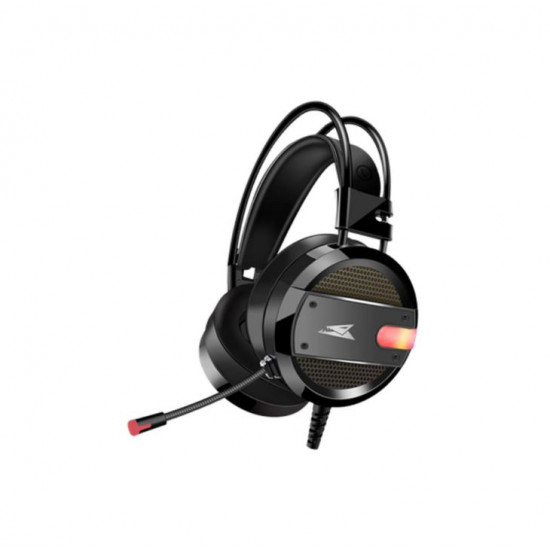 BARACUDA BGH-031B CONCH-B vezetékes gamer fejhallgató mikrofonnal, fekete