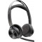 HP POLY fejhallgató Voyager Focus 2 USB-C-C+USB-C/A Adapter Microsoft Teams-tanúsítvánnyal