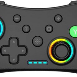 BLACKBIRD Kontroller - Nintendo Switch/Lite/OLED/Android/IOS/PC, Vezeték nélküli Bluetooth 5.0, 400mAh, Fekete RGB
