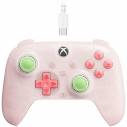 8Bitdo Ultimate Mini, Xbox Series X|S, Xbox One, PC, Official, Hall-Effect, pink vezetékes kontroller