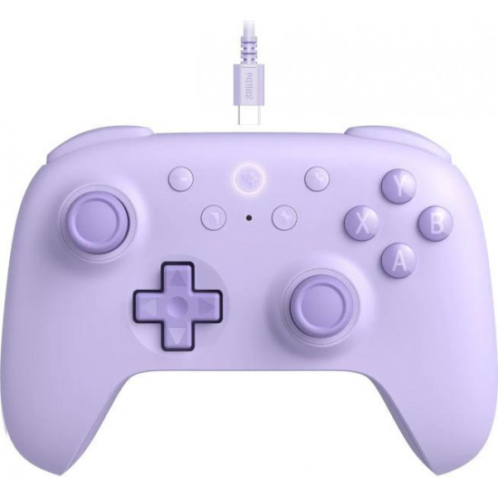 8BitDo Ultimate 2C Wired, PC (Windows), Mobil (Android), 1000Hz, Hall-Effect, lila vezetékes kontroller 8BitDo Ultimate 2C Wired, PC (Windows), Mobil (Android), 1000Hz, Hall-Effect, lila vezetékes kontroller