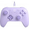 8BitDo Ultimate 2C Wired, PC (Windows), Mobil (Android), 1000Hz, Hall-Effect, lila vezetékes kontroller