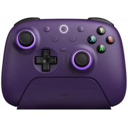 8BitDo Ultimate 2 Wireless 2.4G, PC, Android, SteamOS, iOS, TMR Joysticks, 1000Hz, lila vezeték nélküli kontroller