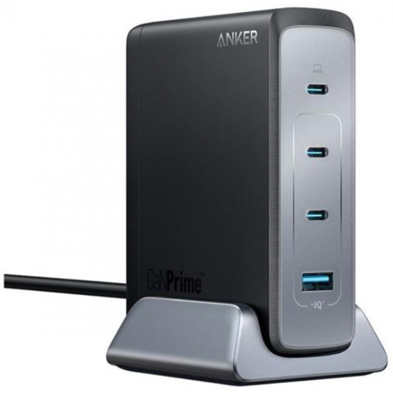 ANKER Hálózati Töltő, 749, 4 portos, 240W, 3xUSB-C, USB-A, EU, fekete - A2342311 ANKER Hálózati Töltő, 749, 4 portos, 240W, 3xUSB-C, USB-A, EU, fekete - A2342311