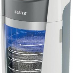 LEITZ IQ OptiMax Office P5 iratmegsemmisítő, 35L, fehér