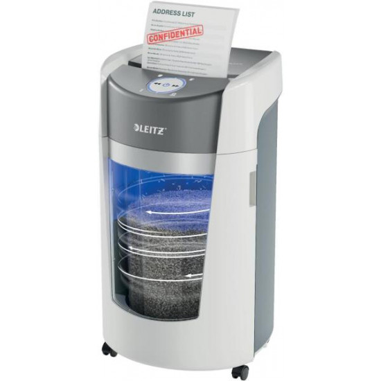LEITZ IQ OptiMax Office P5 iratmegsemmisítő, 35L, fehér LEITZ IQ OptiMax Office P5 iratmegsemmisítő, 35L, fehér