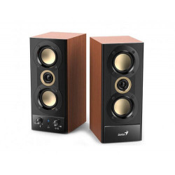 GENIUS 2.0 Hangszóró SP-HF800BT Jack 20 Watt Fa színű, Bluetooth