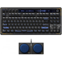 8BitDo Retro 87, Mechanikus, Kailh Glaze Jellyfish Pro, Mecha Break Edition, vezeték nélküli billentyűzet