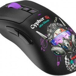 A4-Tech Bloody R73 Ultra Duo Cypher Ghost vezeték nélküli fekete gamer egér