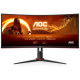 AOC Ívelt Gaming 180Hz VA monitor 34 AOC Ívelt Gaming 180Hz VA monitor 34
