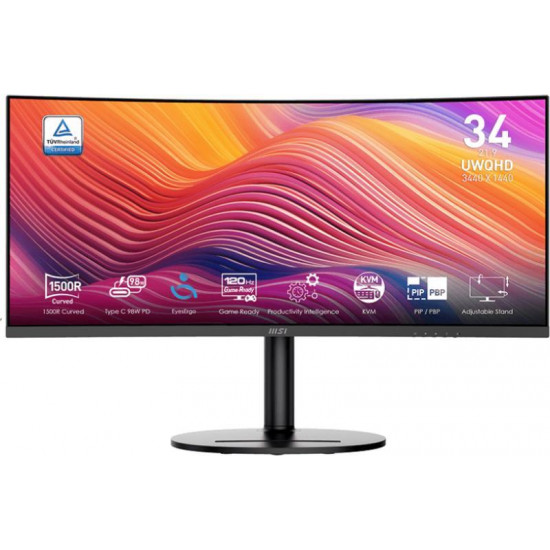 MSI Monitor Business Modern MD342CQP Ívelt 34 MSI Monitor Business Modern MD342CQP Ívelt 34