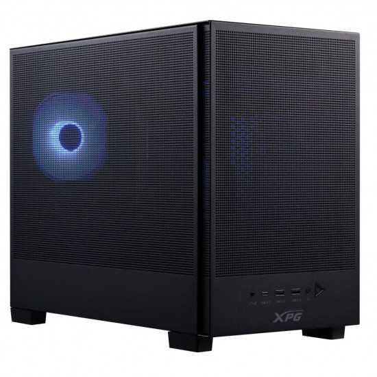 ADATA XPG Valor MESH Nano, 1x120mm ARGB ventilátor, Tápegység nélkül, fekete Ház Mini mATX