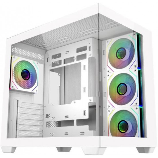COOLER MASTER Elite 681 White, Tápegység nélkül, fehér Ház ATX COOLER MASTER Elite 681 White, Tápegység nélkül, fehér Ház ATX