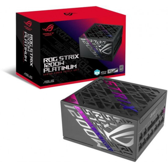 ASUS ROG STRIX 1200W 80+ Platinum moduláris, Gen 5.1, Equalizer Tápegység ASUS ROG STRIX 1200W 80+ Platinum moduláris, Gen 5.1, Equalizer Tápegység