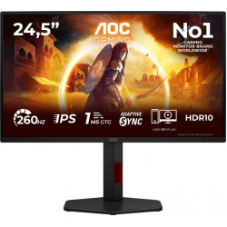 AOC IPS Gaming 260Hz monitor 24,5