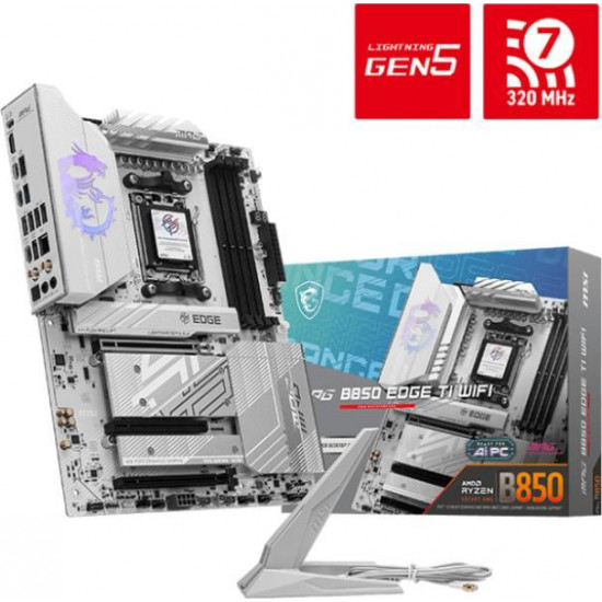 MSI MPG B850 EDGE TI WIFI Alaplap MSI MPG B850 EDGE TI WIFI Alaplap