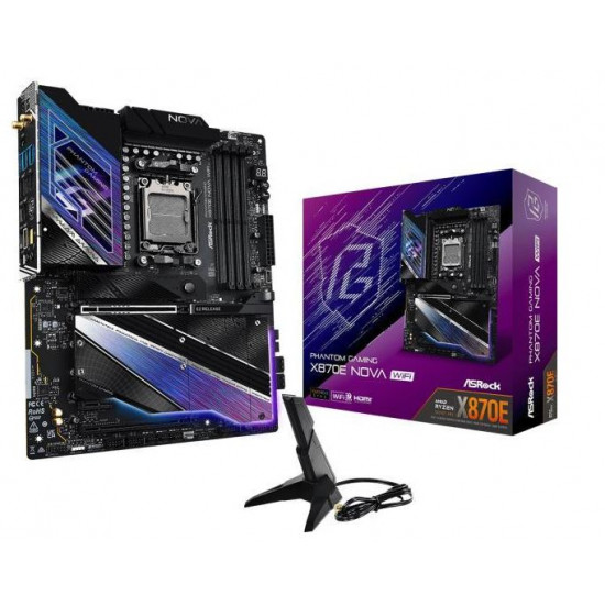 ASRock X870E Nova WIFI Alaplap (90-MXBPX0-A0UAYZ)