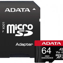 ADATA microSDXC 64GB C10/UHS-I/V30 (AUSDX64GUI3V30SHA2-RA1)