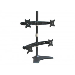 Rainbow asztali monitor tartó konzol 4 képernyőhöz (VELCD-A744) Rainbow asztali monitor tartó konzol 4 képernyőhöz (VELCD-A744)