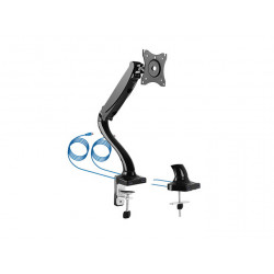 Rainbow asztali monitor tartó konzol, gázrugós (VELCD-U1) Rainbow asztali monitor tartó konzol, gázrugós (VELCD-U1)