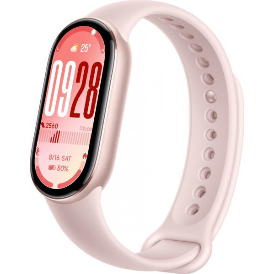 XIAOMI Smart Band 10 aktivitásmérő Rose Gold (BHR9999GL)