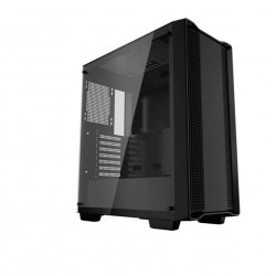 DeepCool Számítógépház - CC560 Limited fekete, ablakos, venti nélkül, Mini-ITX / Micro-ATX / ATX, 1xUSB3.0, 1xUSB2.0 (CC560 LIMITED)