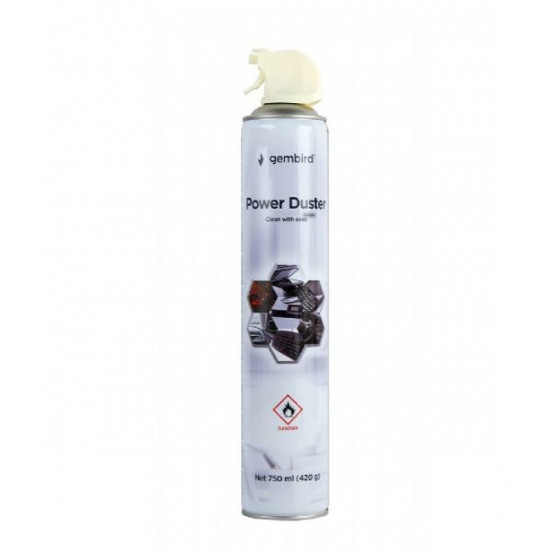 Gembird Sűrített levegőspray 750 ml (CK-CAD-FL750-01)