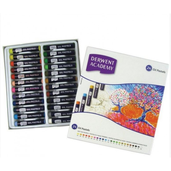 Derwent Academy 24db-os olajpasztell kréta készlet (2301953)