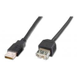 DIGITUS High Speed árnyékolatlan 2.0 USB hosszabbító kábel 3m