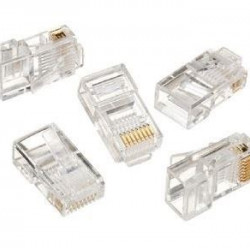 Rainbow CAT5e RJ45 UTP csatlakozó dugó (100 darab)