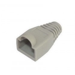 Rainbow CAT6 RJ45 UTP szürke törésgátló 100 darab