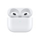 APPLE AirPods 3. generációs vezetéknélküli fülhallgató, fehér (MME73ZM/A)