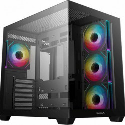 Deepcool CG530 4F Black számítógépház