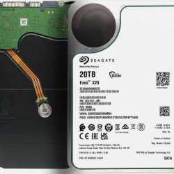 SEAGATE 20TB EXOS X20 3,5 SATA3 7200rpm 256MB RECERTIFIED MEREVLEMEZ