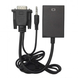 Rainbow VGA - HDMI converter, lengőkábeles (VACONVGAHDMI-L) Rainbow VGA - HDMI converter, lengőkábeles (VACONVGAHDMI-L)