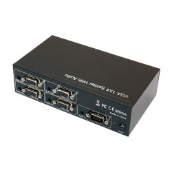 Rainbow VGA + audio (3,5Jack) distributor 4 (VADAVGA+AUD4) Rainbow VGA + audio (3,5Jack) distributor 4 (VADAVGA+AUD4)