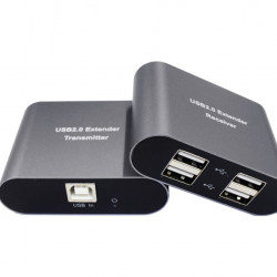 Rainbow USB extender 2.0, 60m, Cat6, Win és MAC kompatibilitás, USB osztó a receiver-en (VAEXUSB20-50) Rainbow USB extender 2.0, 60m, Cat6, Win és MAC kompatibilitás, USB osztó a receiver-en (VAEXUSB20-50)