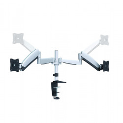 RAINBOW LCD 2 KÉPERNYŐHÖZ MULTI ASZTALI gázrugó KAROS KONZOL - EZÜST (VELCD-C2)