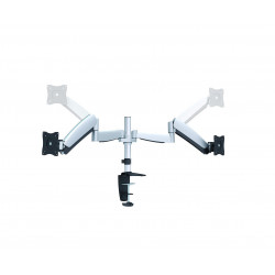 RAINBOW LCD 2 KÉPERNYŐHÖZ MULTI ASZTALI gázrugó KAROS KONZOL - EZÜST (VELCD-C2)