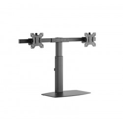 Rainbow gázrugós asztali talp, 2 képernyőhöz - fekete (VELCD-GL2) Rainbow gázrugós asztali talp, 2 képernyőhöz - fekete (VELCD-GL2)