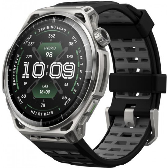 Amazfit Balance 3 NFC okosóra - Stainless Steel (W2677GL3N)