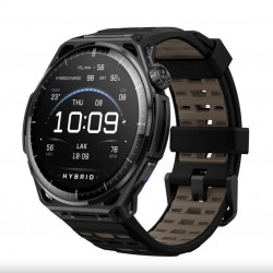 Amazfit Balance 3 NFC Titanium fekete okosóra