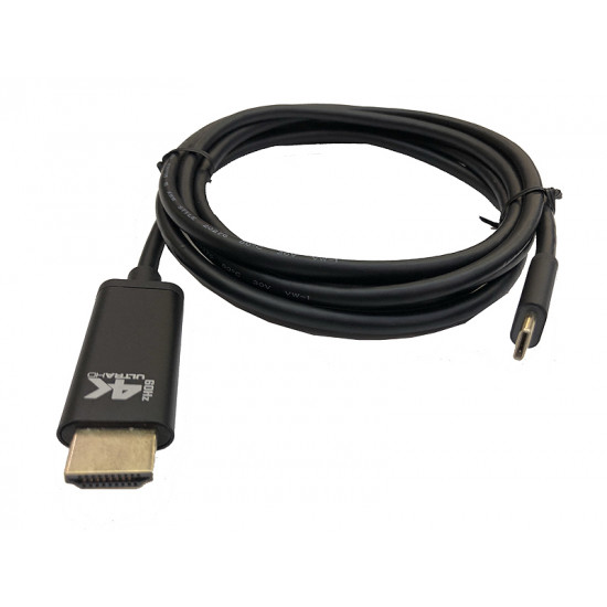 Rainbow USB-C - HDMI kábel, 10m (WKUC-HM10) Rainbow USB-C - HDMI kábel, 10m (WKUC-HM10)