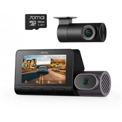70mai Dash Cam 4K T800 Premium Set menetrögzítő kamera + hátsó kamera szett +256 GB microSDXC U3 (XM70MAIPPT80041256SE)